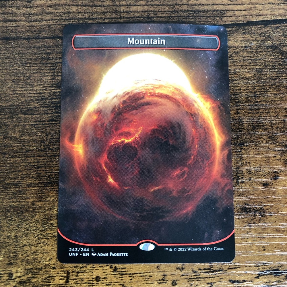 Magic the Gathering MTG Unfinity Mountain NM